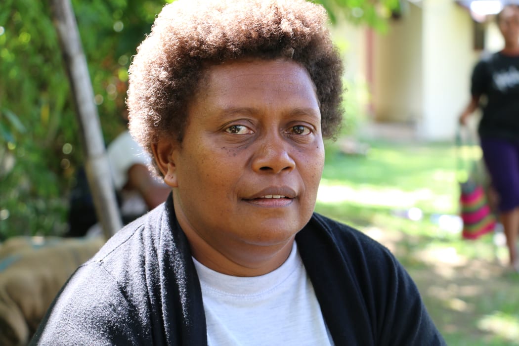 Ambae resident Marilyn Tari says it was very difficult leaving her home