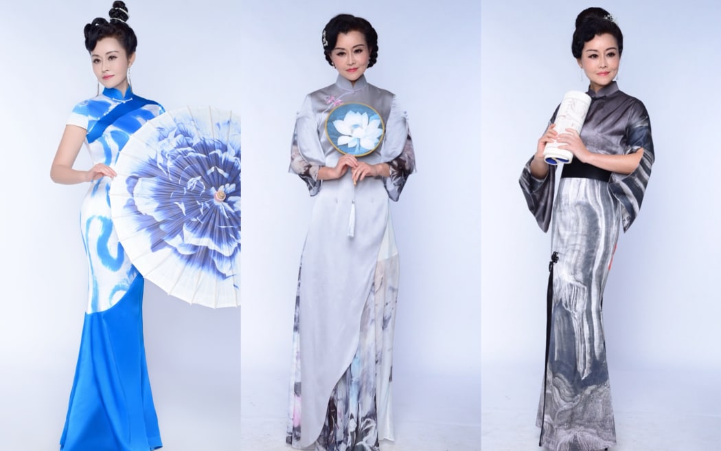 Wendy Wang in Cheongsam
