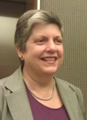 Janet Napolitano is in New Zealand for a three-day visit.