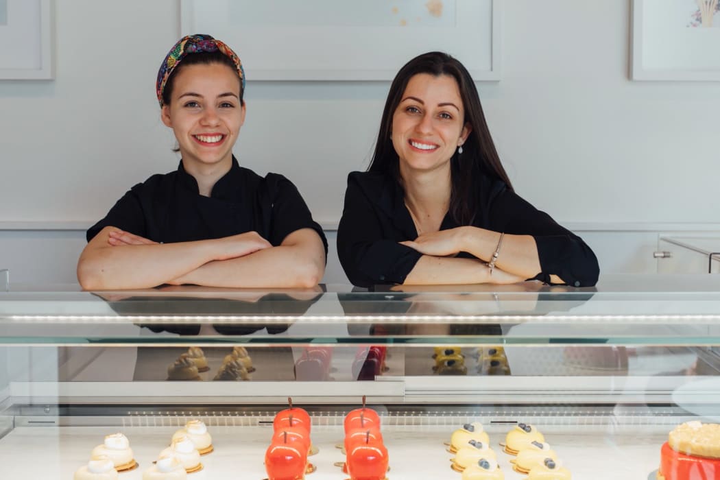 Sweet Soul Patisserie owners Taina Scur (right) with her sister Rea.