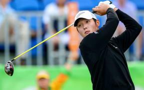 New Zealand golfer Danny Lee at the Olympics.