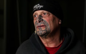 Brian Gardiner says his facial tattoo is a tribute to his New Zealand ancestry.