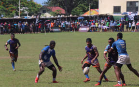 The Fiji Bitter Wairiki 7s rugby tournament on Taveuni.