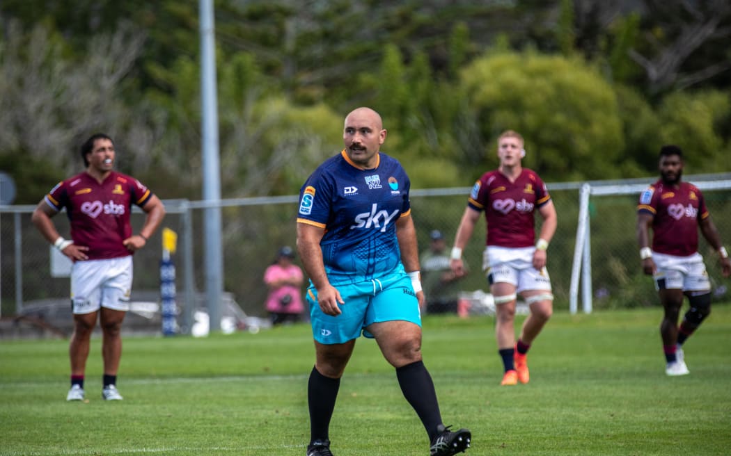 Moana Pasifika vs Highlanders pre-season game North Harbour Stadium