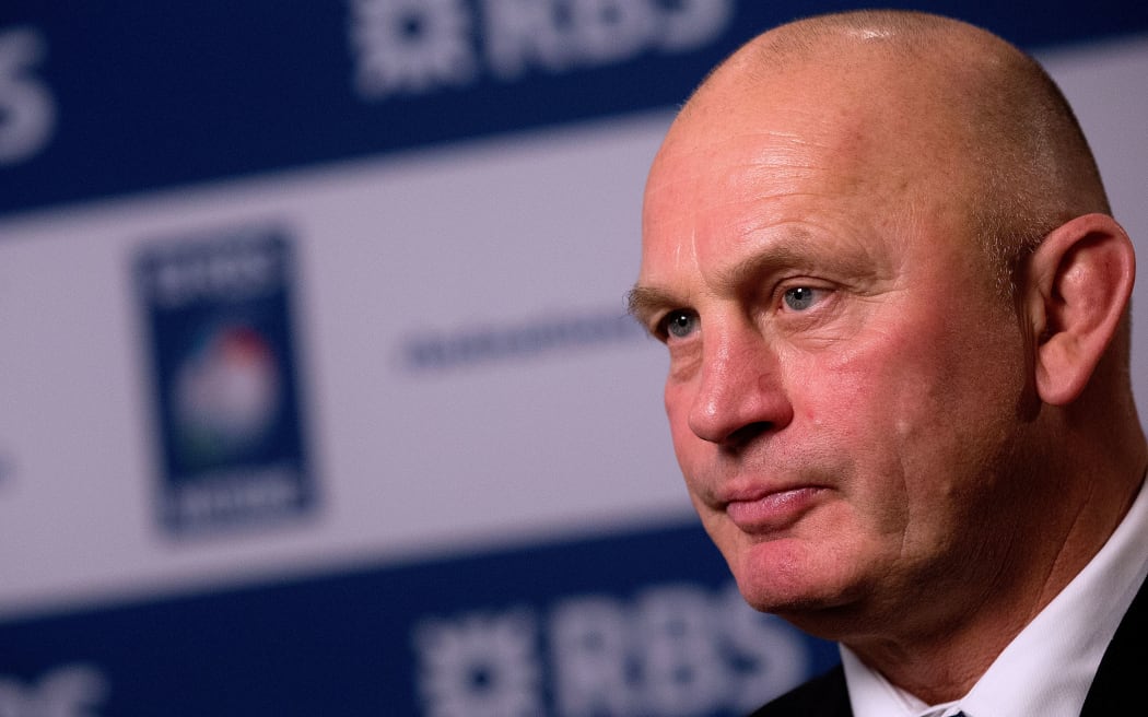 The Scotland rugby coach, New Zealander Vern Cotter.