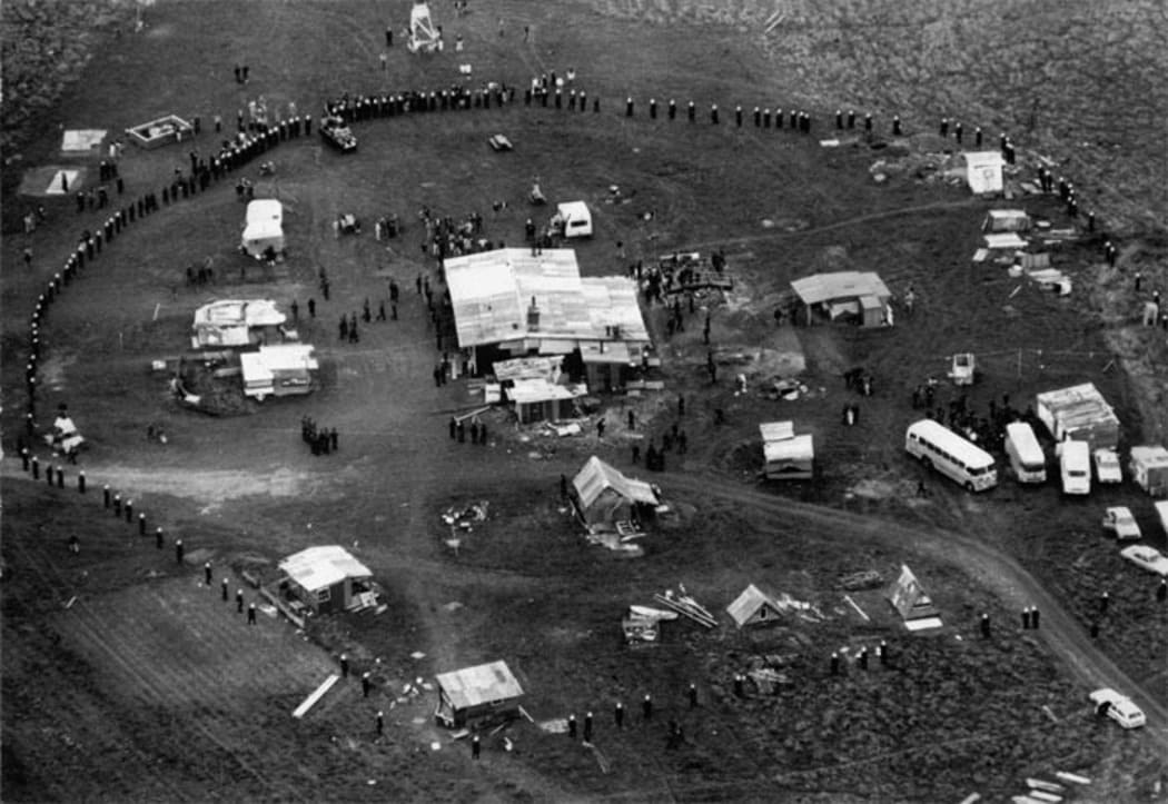 Eviction of Bastion Point occupiers,  May 1978
