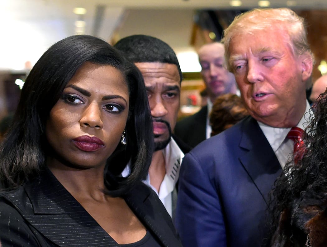 US President Donald Trump on August 14, 2018, lashed out at his former White House aide Omarosa Manigault Newman in especially angry terms, slamming her as a "dog" and "crazed" as their mud-slinging match escalated.