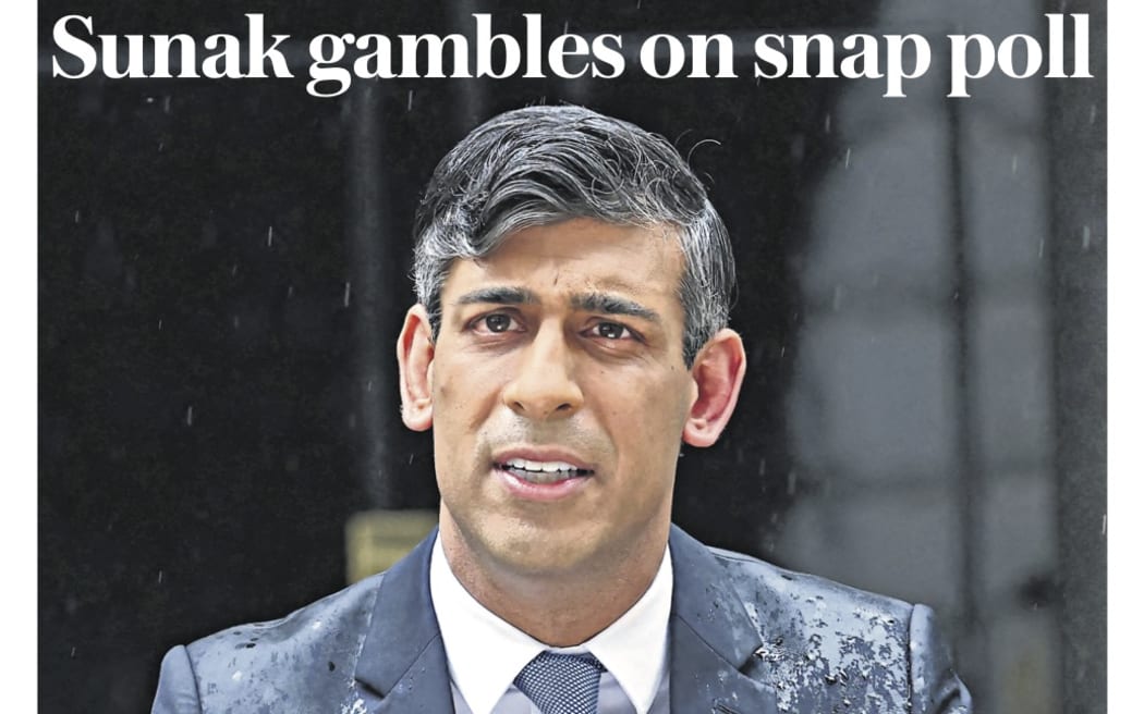 The Daily Telegraph front page
