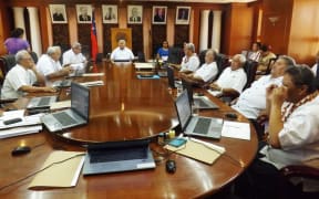 The caretaker government of Samoa prime minister Tuila'epa Sa;ilele Maleilegaoi, ahead of the March 2016 elections