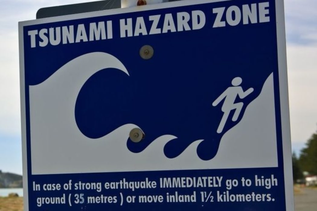 Tsunami sign
