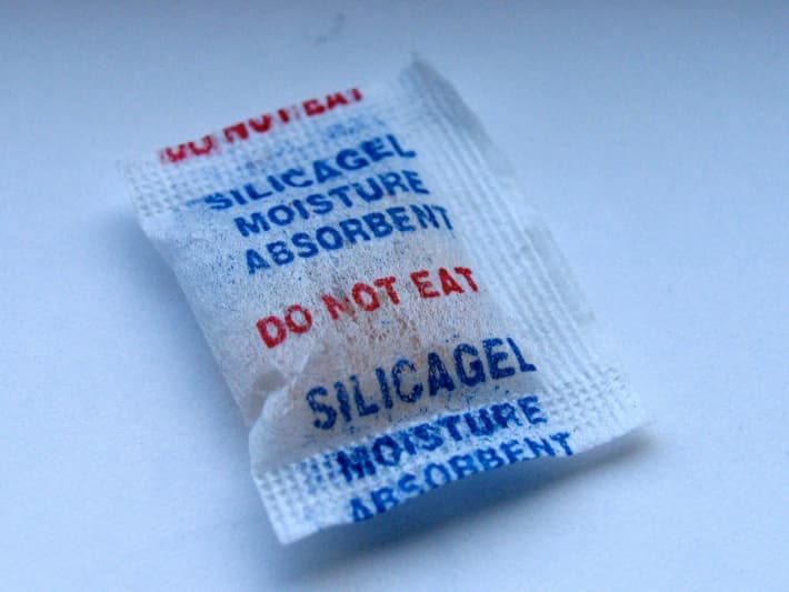 Desiccant is a type of material that removes excess moisture from the air.
