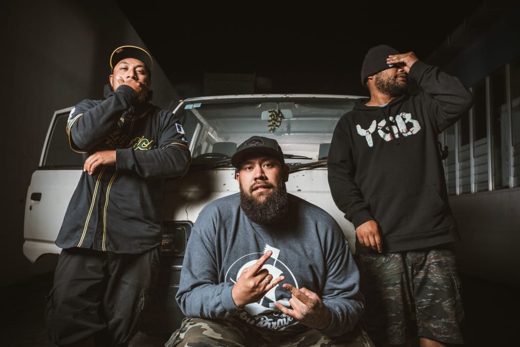 Team Dynamite's Tony Tz, Lucky Lance and Haz' Beats.