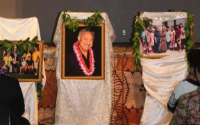The memorial service for Faleomavaega.