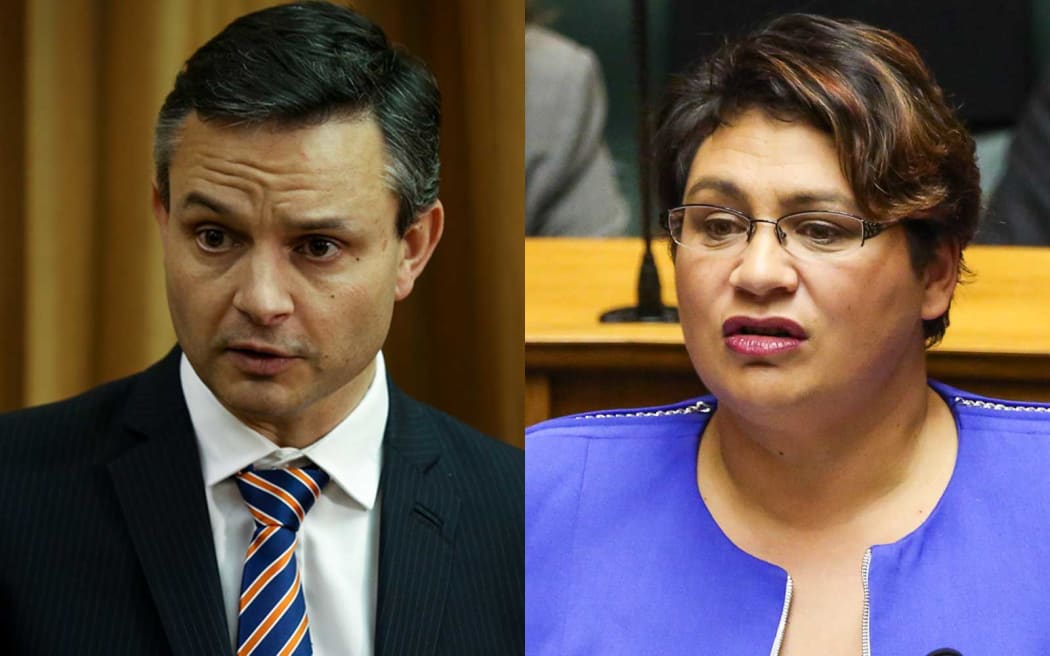 James Shaw and Metiria Turei