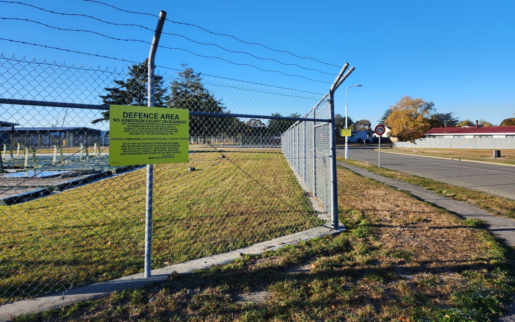 Burnham military camp site, south of Christchurch.