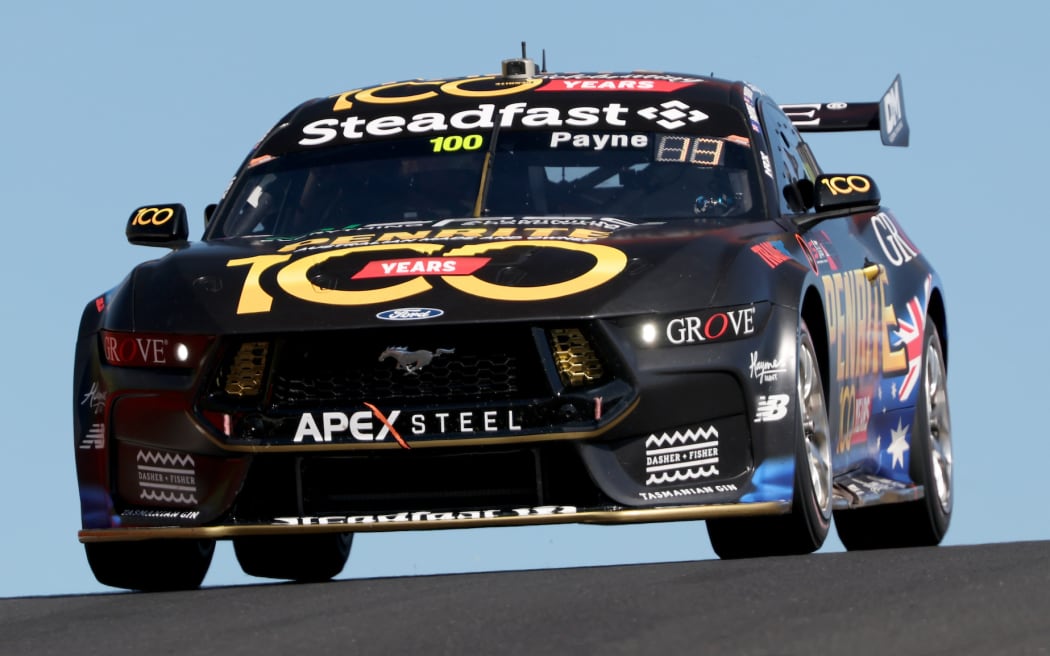 Matt Payne & Garth Tander (Penrite Grove Mustang). 2025 Repco Bathurst 1000.