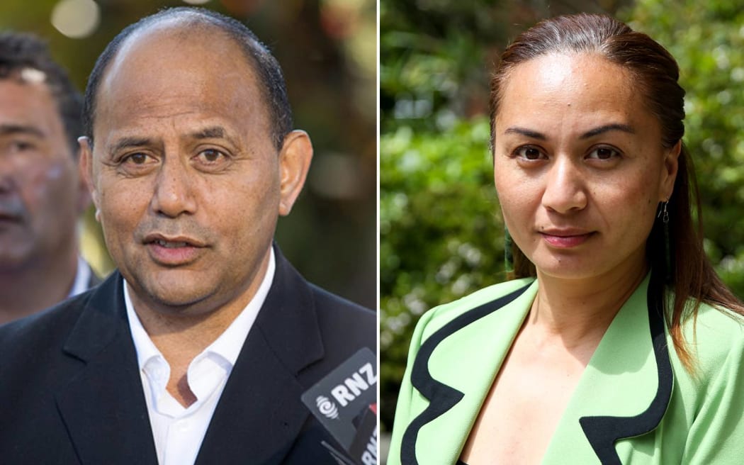 Willie Jackson and Marama Davidson.