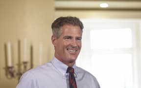 Scott Brown, US Ambassador to New Zealand at his Lower Hutt home.