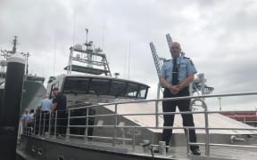 New Zealand Customs new vessel, Hawk V.