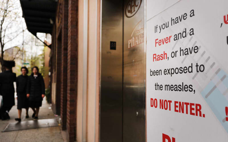 US measles cases at highest levels since 1989, as vaccinations decline ...