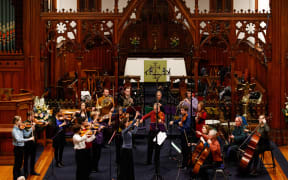 Camerata ensemble in concert, St Peter's church, Willis Street, Wellington