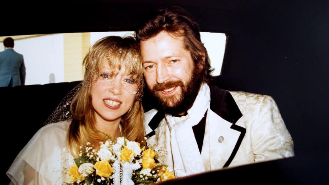 Pattie Boyd and Eric Clapton