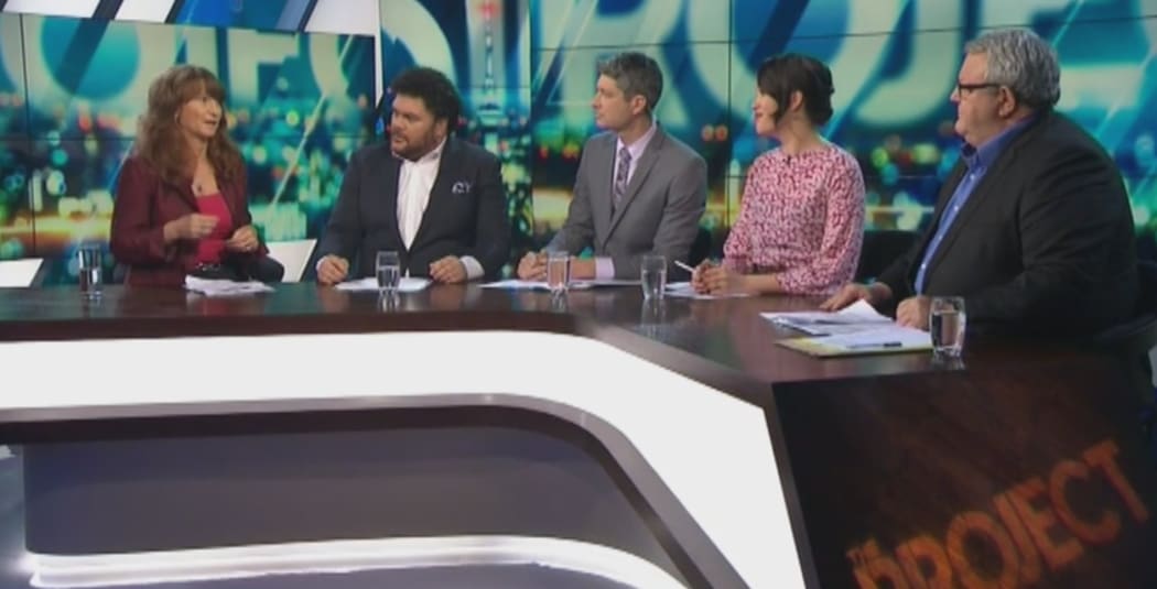 Government minister Gerry Brownlee guests on TV3's The Project to discuss who won the TV3 leaders' debate.