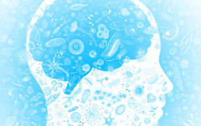 Atoms in the human brain, illustration. (Photo by MEHAU KULYK/SCIENCE PHOTO LIBRAR / MKU / Science Photo Library via AFP)