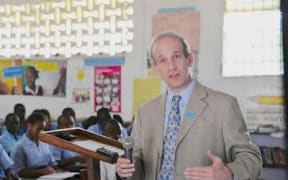 UNICEF Pacific representative, Sheldon Yett.