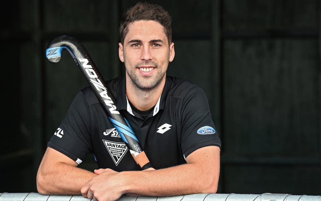 Nick Wilson.
New Zealand Olympic Committee announcement of the New Zealand Black Sticks Men's and Women's team for the Tokyo Olympic Games.
National Hockey Centre, Albany, Auckland on Thrusday 10th June 2021.
Mandatory credit:: © Andrew Cornaga / www.photosport.nz
