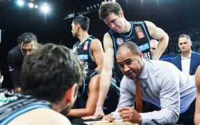 Breakers coach Kevin Braswell.