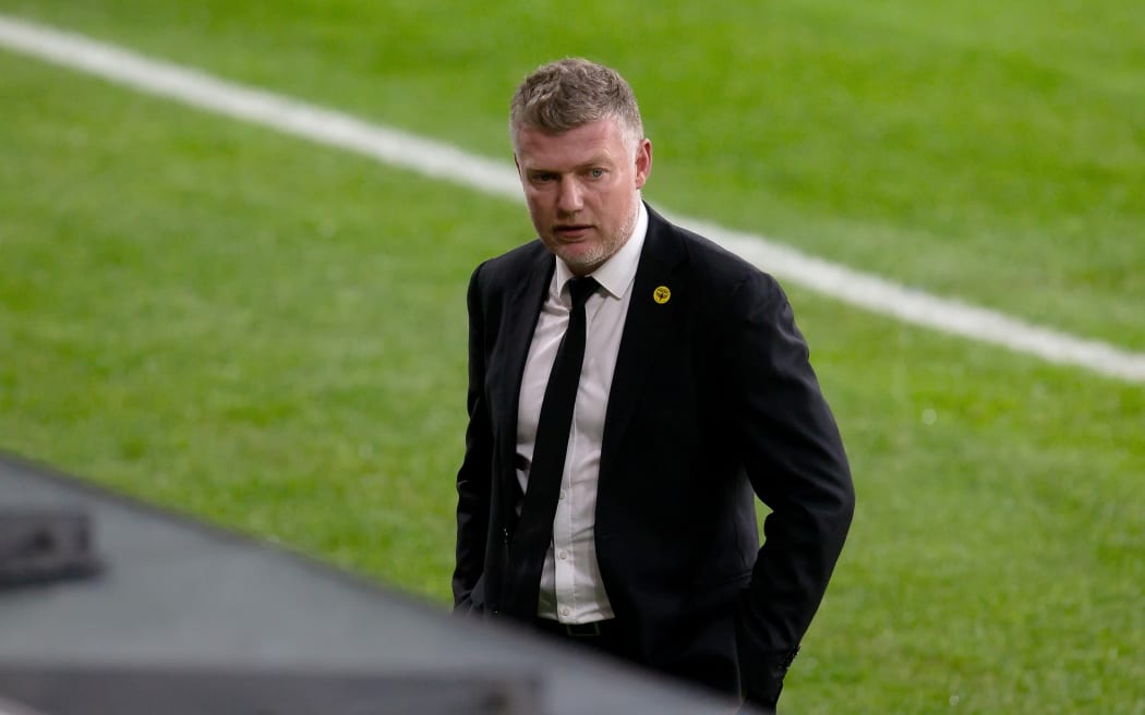 SYDNEY, AUSTRALIA - JULY 25: Wellington Phoenix coach Ufuk Talay during the round A-League soccer match between Wellington Phoenix and Adelaide United on July 25, 2020 at Bankwest Stadium in Sydney, Australia. (Photo by Speed Media/Icon Sportswire)