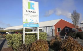 The InfraCore depot in Rotorua.