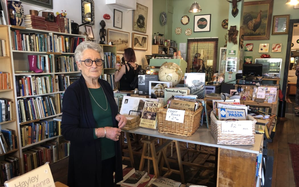 Virginia Kunz owner of Loco coffee and bookshop