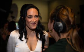 Ria Hall at the 2022 Apra Silver Scroll Awards
