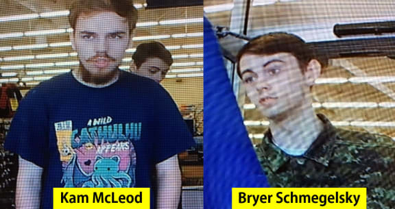 Police released photos of Kam McLeod, 19, and Bryer Schmegelsky, 18, from Port Alberni, British Columbia, who are considered main suspects in the slayings of 23-year-old Australian Lucas Fowler, and his American girlfriend Chynna Deese, 24.