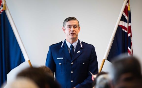 Police commissioner Andrew Coster