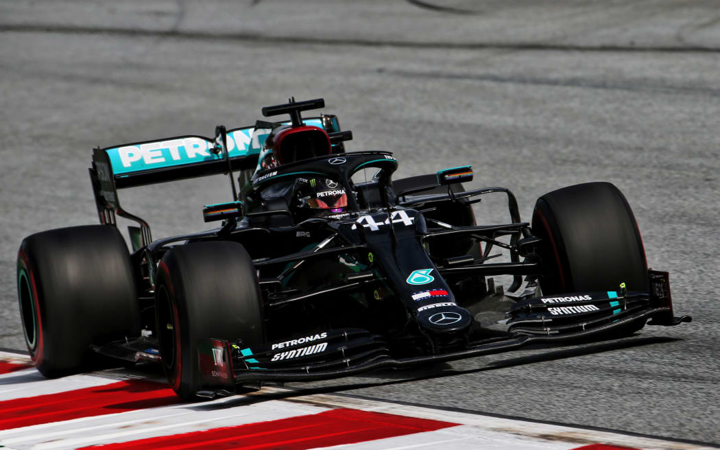 Lewis Hamilton Mercedes driver.