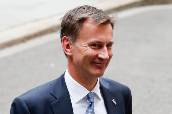 Britain's Foreign Secretary Jeremy Hunt leaves 10 Downing Street in central London on 22 July, 2019.