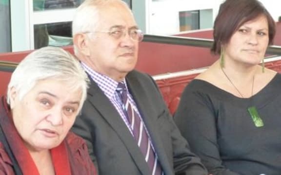 Founding Whanau Ora Minister Tariana Turia, left, with members of its governance group.
