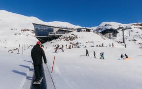 October at Whakapapa ski field, Mt Ruapehu.