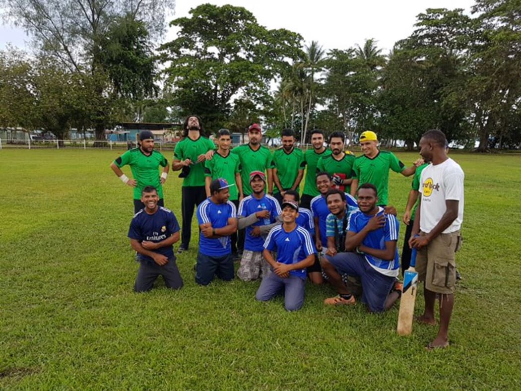 refugees and manus locals.