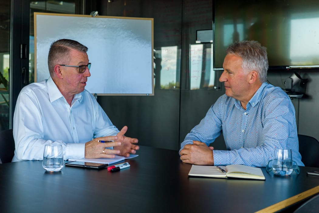 Leaky home experts and documentary makers John Gray and Roger Levie
