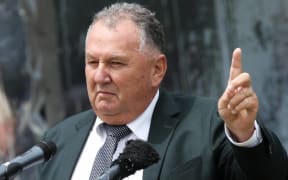 Shane Jones at Rātana Pā.