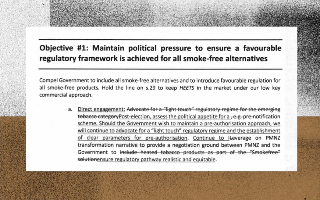 Scanned Philip Morris NZ document