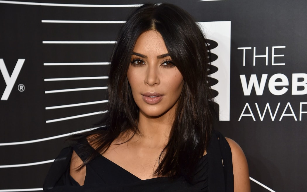 TV personality Kim Kardashian attends the 20th Annual Webby Awards at Cipriani Wall Street on May 16, 2016 in New York.
