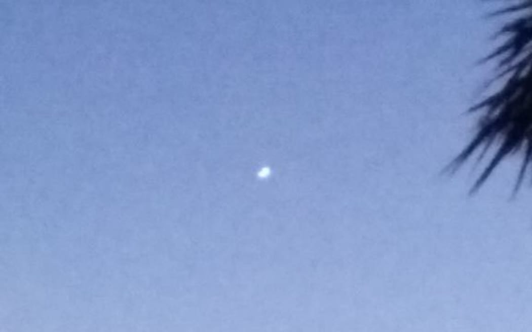 Christchurch residents have reported seeing a light in the sky.