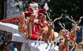Santa in one of the parade's previous years.