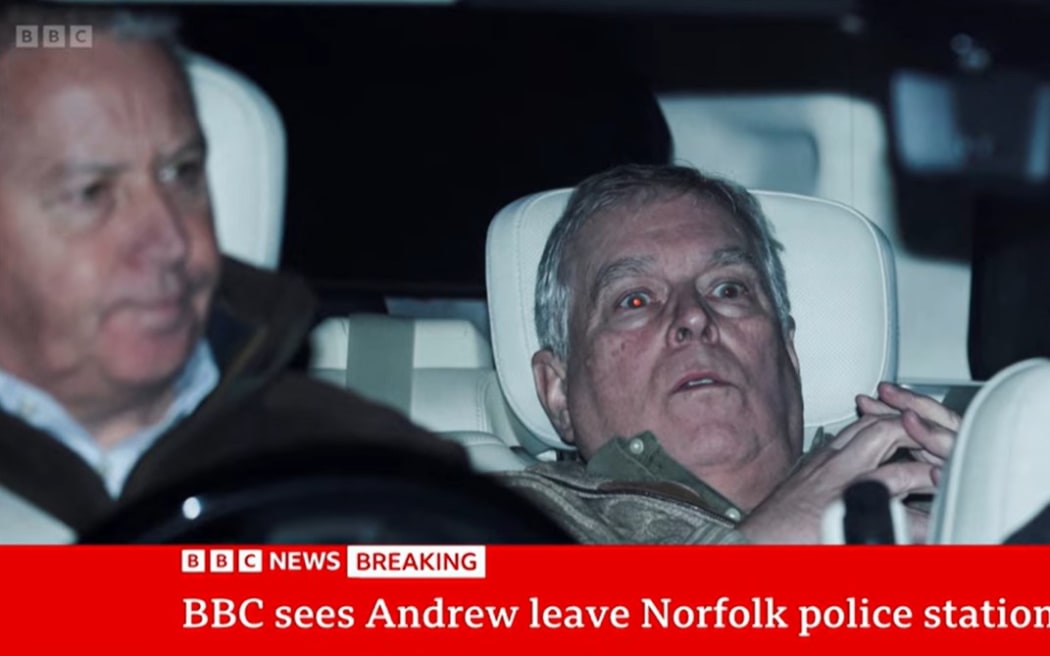 Andrew Mountbatten-Windsor has been photographed leaving a UK police station following his arrest on 19 January.