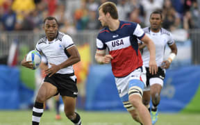 Osea Kolinisau scored a try and received a yellow card in Fiji's win over the USA.